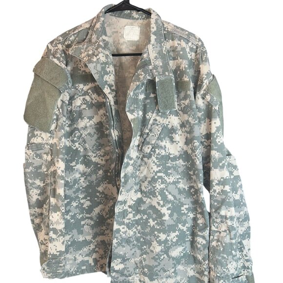US Army Combat Uniform Digital Camouflage Jacket Size M Gorpcore - Picture 7 of 7